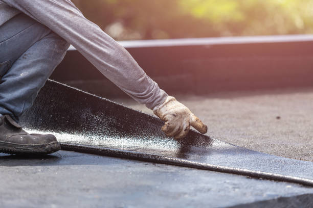 Professional Crawl Space Encapsulation technician working in Bloomfield, NY